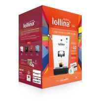 Lollina E.S.E Pad Maschine Weiss