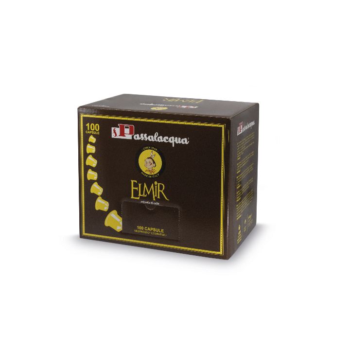 Verpackung Passalacqua Nespresso Kapseln Elmir