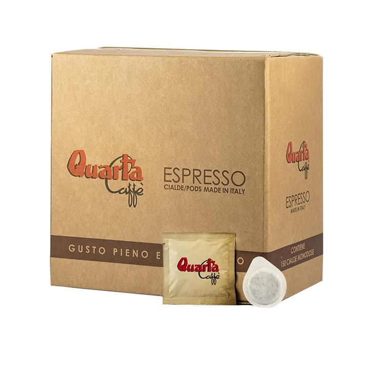 Quarta Caffè Kaffeepads Espresso Verpackung